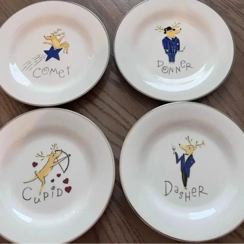 Pottery Barn Cocktail Plate